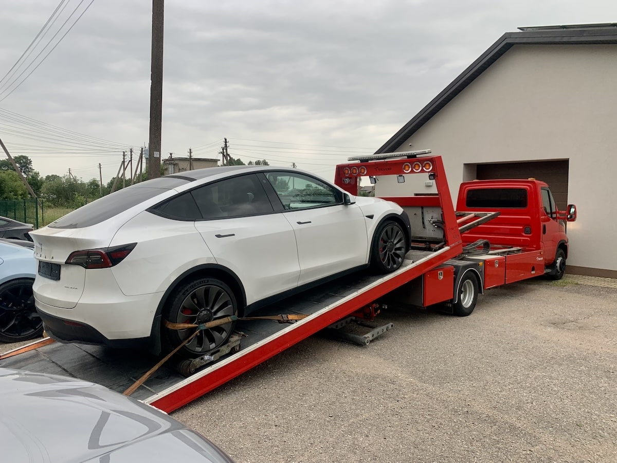automobilio transportavimas